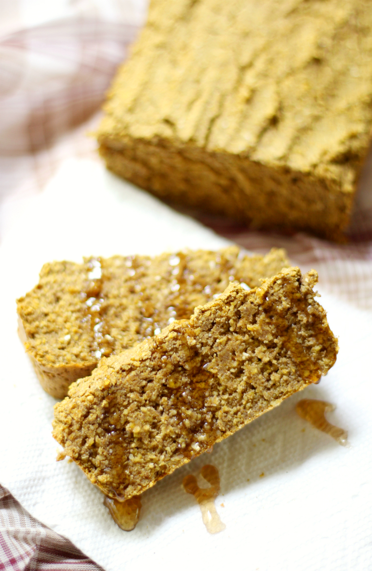Buckwheat Pumpkin Cornbread | Strength and Sunshine @RebeccaGF666 Take your cornbread to the next level with a healthy twist of adding pumpkin and buckwheat flour! This Buckwheat Pumpkin Cornbread recipe is comfort food to warm every gluten-free and vegan soul without sacrificing taste!