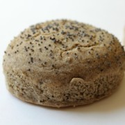 single buckwheat english muffin bun