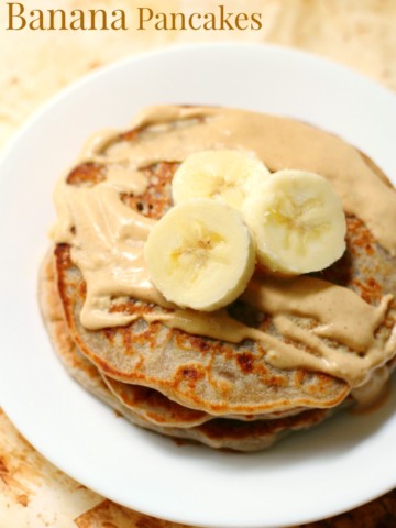 The Ultimate Banana Pancakes | Strength and Sunshine @RebeccaGF666 Not your typical banana pancake recipe for breakfast here! These are the ultimate banana pancakes thanks to banana flour, making them gluten-free, vegan, grain-free, and nut-free! Your Sunday mornings just got a lot more delicious!