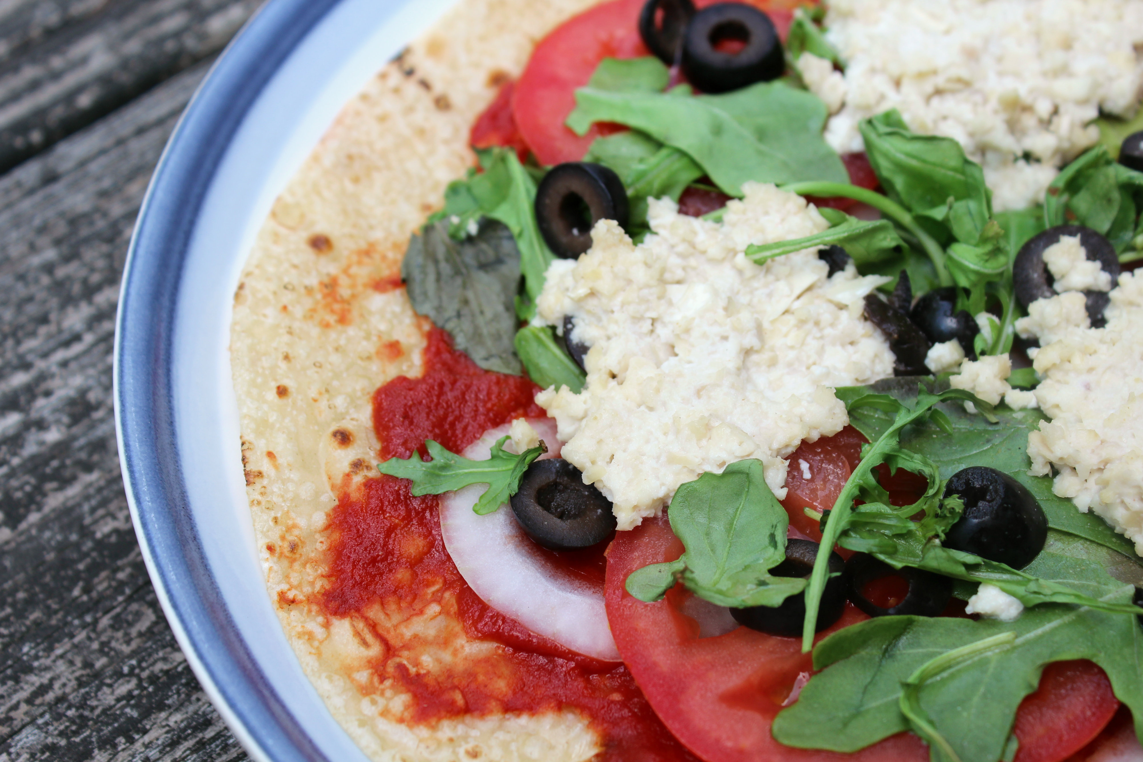 Grilled Vegan Margherita Pizza | Strength and Sunshine