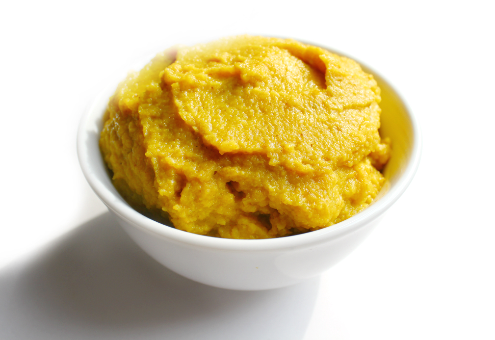 Golden Cauliflower Puree | Strength and Sunshine @RebeccaGF666 A simple golden cauliflower puree with golden beets, Indian spices, and coconut milk. A healing and nourishing side dish recipe for gluten-free, vegan, and paleo eaters alike.