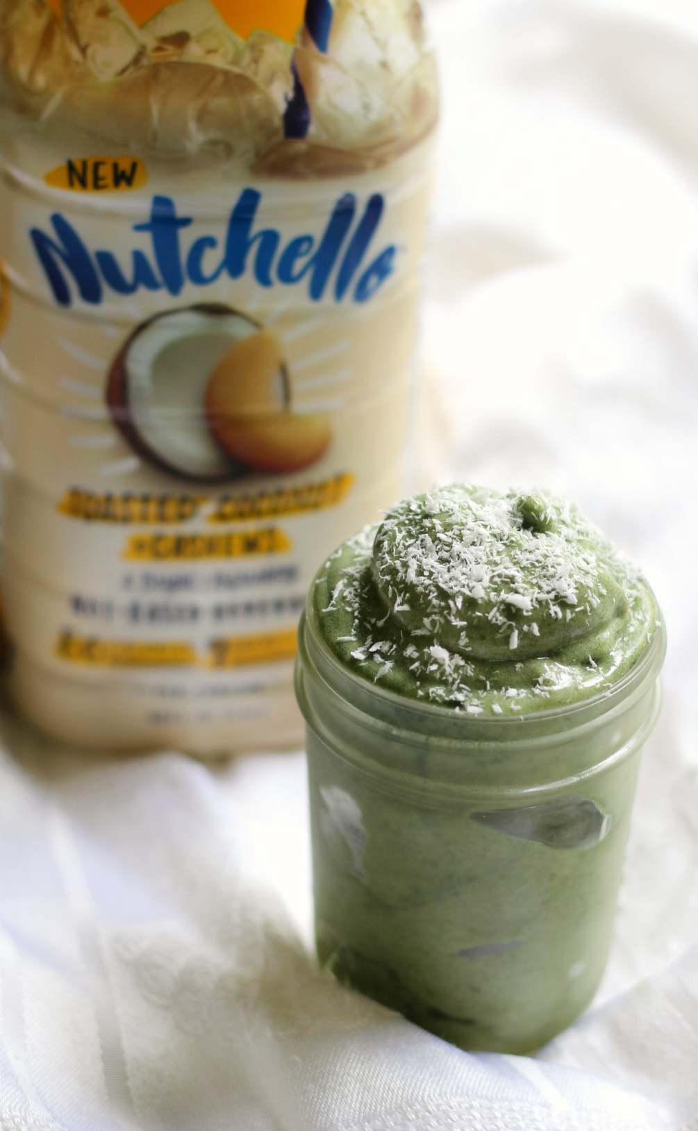 Coconut Matcha Ice Cream | Strength and Sunshine @RebeccaGF666 Your healthy ice cream dreams have come true! This creamy coconut matcha ice cream is gluten-free, vegan, paleo, and packed with superfood nutrients. A delicious dessert recipe you can whip up in a flash; no freezing or ice cream maker required!