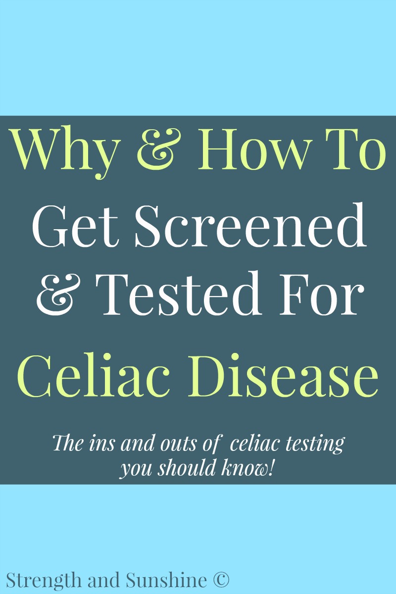 Why & How To Get Screened & Tested For Celiac Disease | Strength and Sunshine @RebeccaGF666 Wondering what's involved with the why & how behind getting screened & tested for celiac disease? Here's what you need to know to help demystify the process you must take before going gluten-free for good!