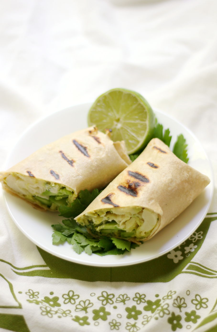 Grilled Green Goddess Wraps | Strength and Sunshine @RebeccaGF666 No more boring lunches! These Grilled Green Goddess Wraps are full of green goodness and nutrition with a lima bean spread, broccoli, and hearts of palm! Gluten-free, nut-free, and vegan, these wraps are a healthy recipe that's school or work friendly and freezable!