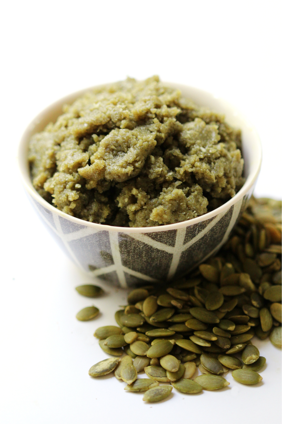 Raw Coconut Pumpkin Seed Butter | Strength and Sunshine @RebeccaGF666 A sweetly delicious and allergy-friendly spread for the ultimate snacking! A simple Raw Coconut Pumpkin Seed Butter recipe that's gluten-free, vegan, paleo, and nut-free! Use it as a dip or spread for fruit, toast, maybe just eaten with a spoon!