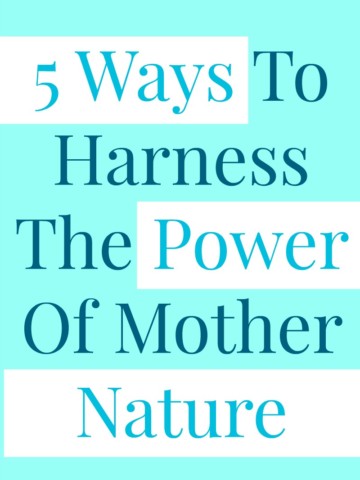 5 Ways To Harness The Power Of Mother Nature | Strength and Sunshine @RebeccaGF666 Mother Nature provides us with all the healing, health, and vitality that we need. It's up to us to harness that power and bring these natural elixirs into our lives so we can lead a glorious, happy, healthy, and long life! #ad #HealthySkinSolutions