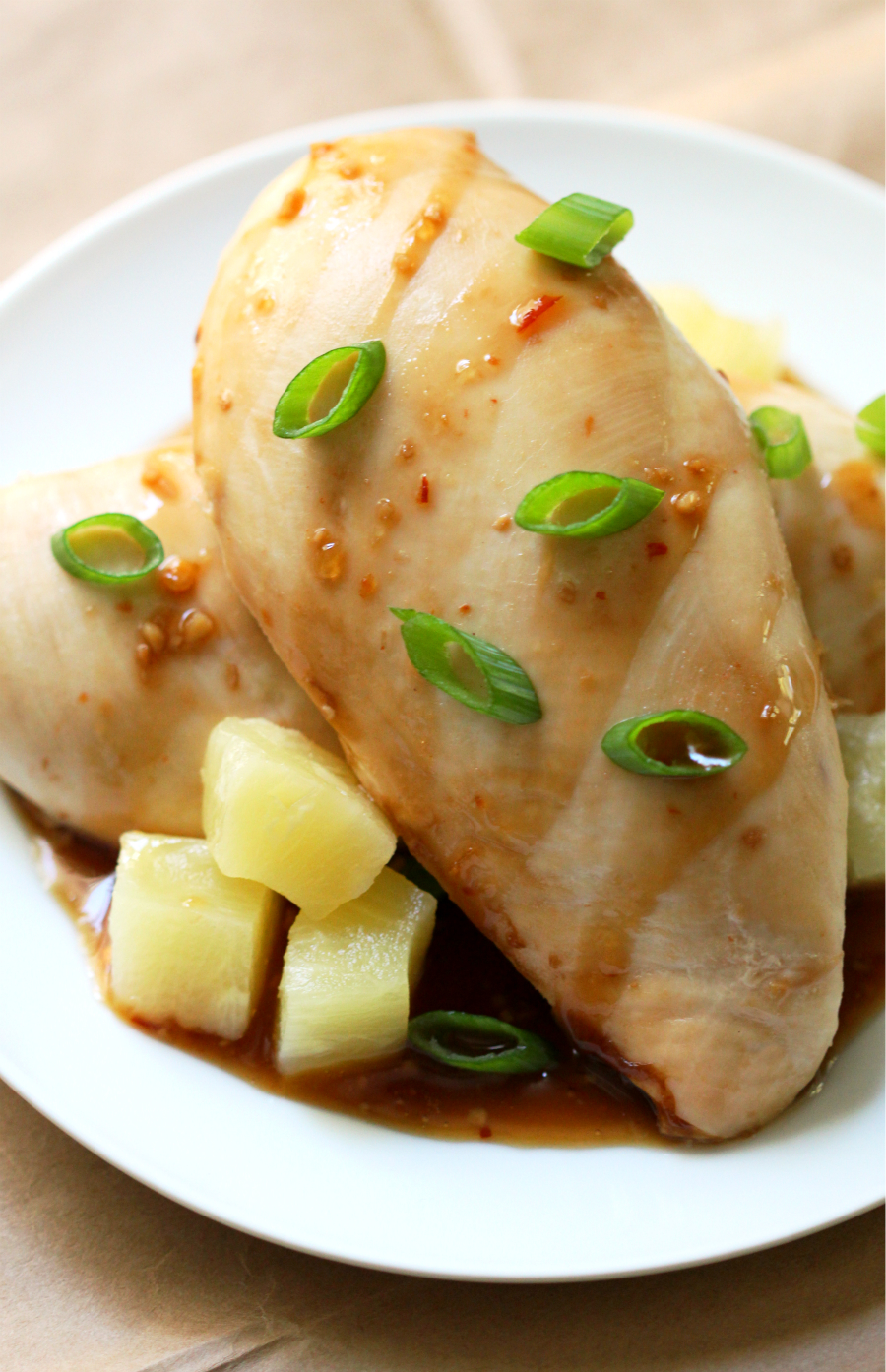 Pineapple Teriyaki Chicken | Strength and Sunshine @RebeccaGF666 Everyone loves some teriyaki! This Pineapple Teriyaki Chicken is gluten-free, paleo, and allergy-free! With a sweet homemade sauce recipe to accompany this new family favorite dinner, weeknights just got a lot more healthy and delicious!