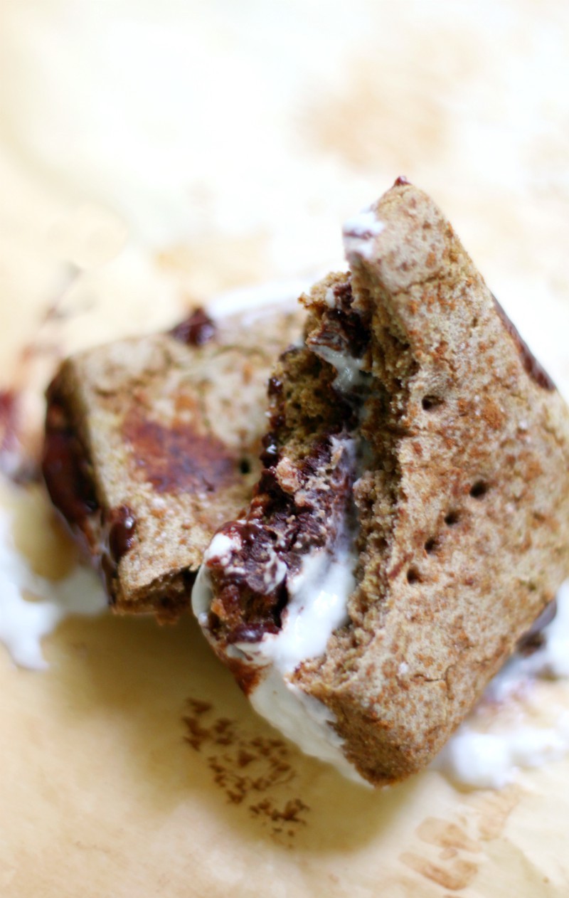 Easy 3-Ingredient Microwave Gluten-Free S'mores (Allergy-Free, Vegan) | Strength and Sunshine @RebeccaGF666 The laziest and easiest 3-ingredient recipe hack! Microwave Gluten-Free S'mores, top 8 allergy-free, vegan, and the perfect dessert or snack for when a chocolate, marshmallow, cookie craving hits and you don't have time to start a campfire!