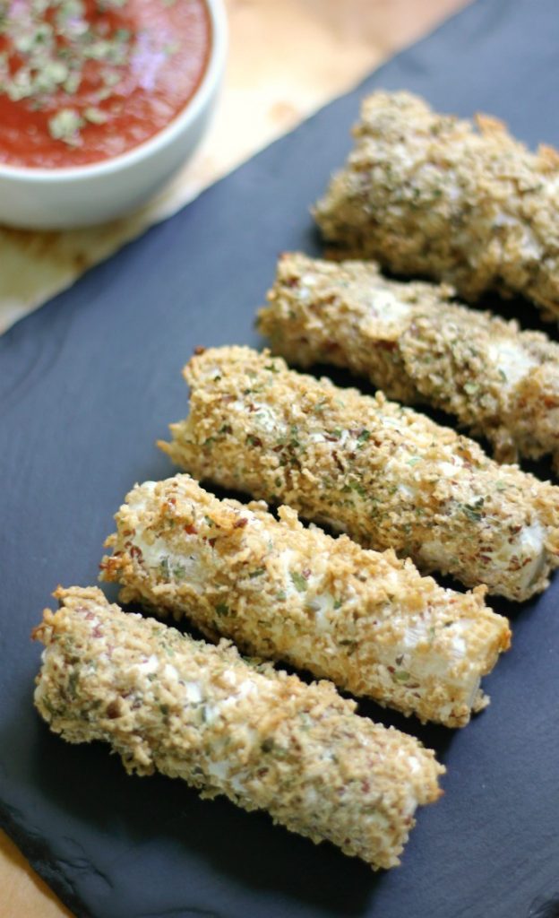 Vegan "Mozzarella" Sticks (GlutenFree, AllergyFree, OilFree)