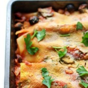 Small Batch Gluten-Free Vegetable Lasagna (Vegan, Allergy-Free) | Strength and Sunshine @RebeccaGF666 A quick and easy, healthy and lightened up version of a classic Italian dinner! This Small Batch Gluten-Free Vegetable Lasagna is vegan, top 8 allergy-free, packed with veggies, homemade tomato sauce, and on the table in 30 minutes! A recipe the whole family will love for those busy weeknight meal dilemmas! #glutenfree #vegan #lasagna #dinner #pasta #strengthandsunshine