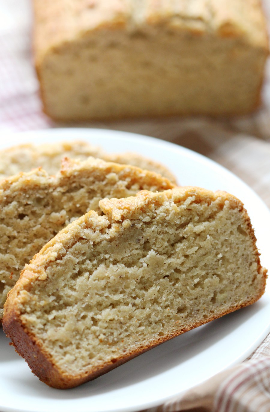 Classic Gluten-Free Banana Bread (Vegan, Allergy-Free) | Strength and Sunshine @RebeccaGF666 There is nothing like a warm slice of homemade banana bread! This Classic Gluten-Free Banana Bread recipe is vegan, allergy-free, soft & moist, and perfect for breakfast, brunch, or a snack! It's 8 ingredients, high protein, sugar-free, oil-free, and can even be made paleo & grain-free!