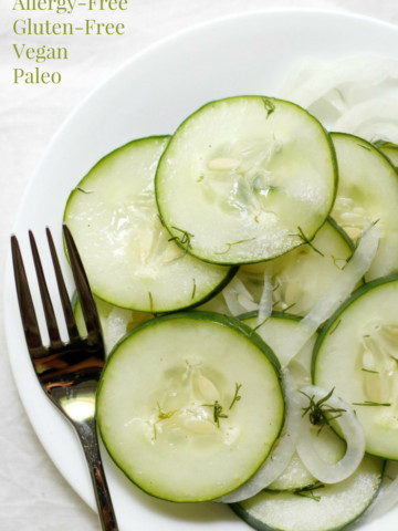 cucmber-salad-on-white-plate