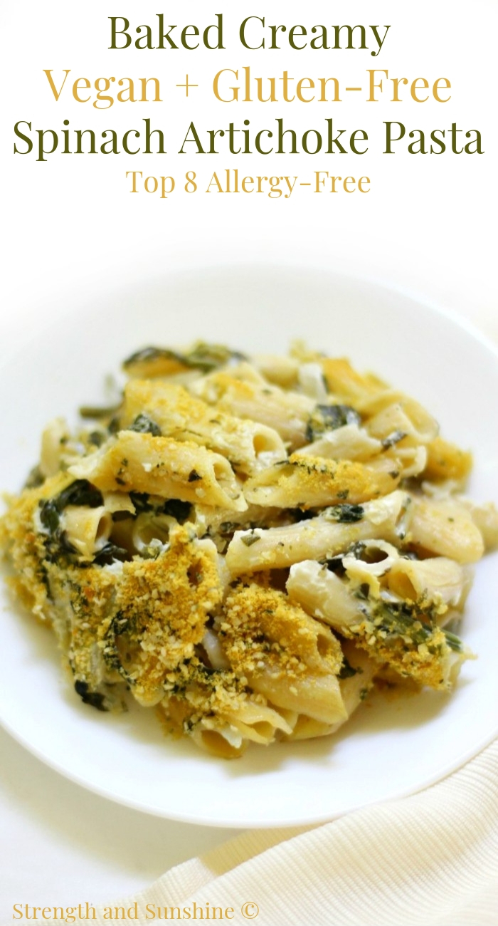 plate-vegan-gluten-free-spinach-artichoke-pasta-pin