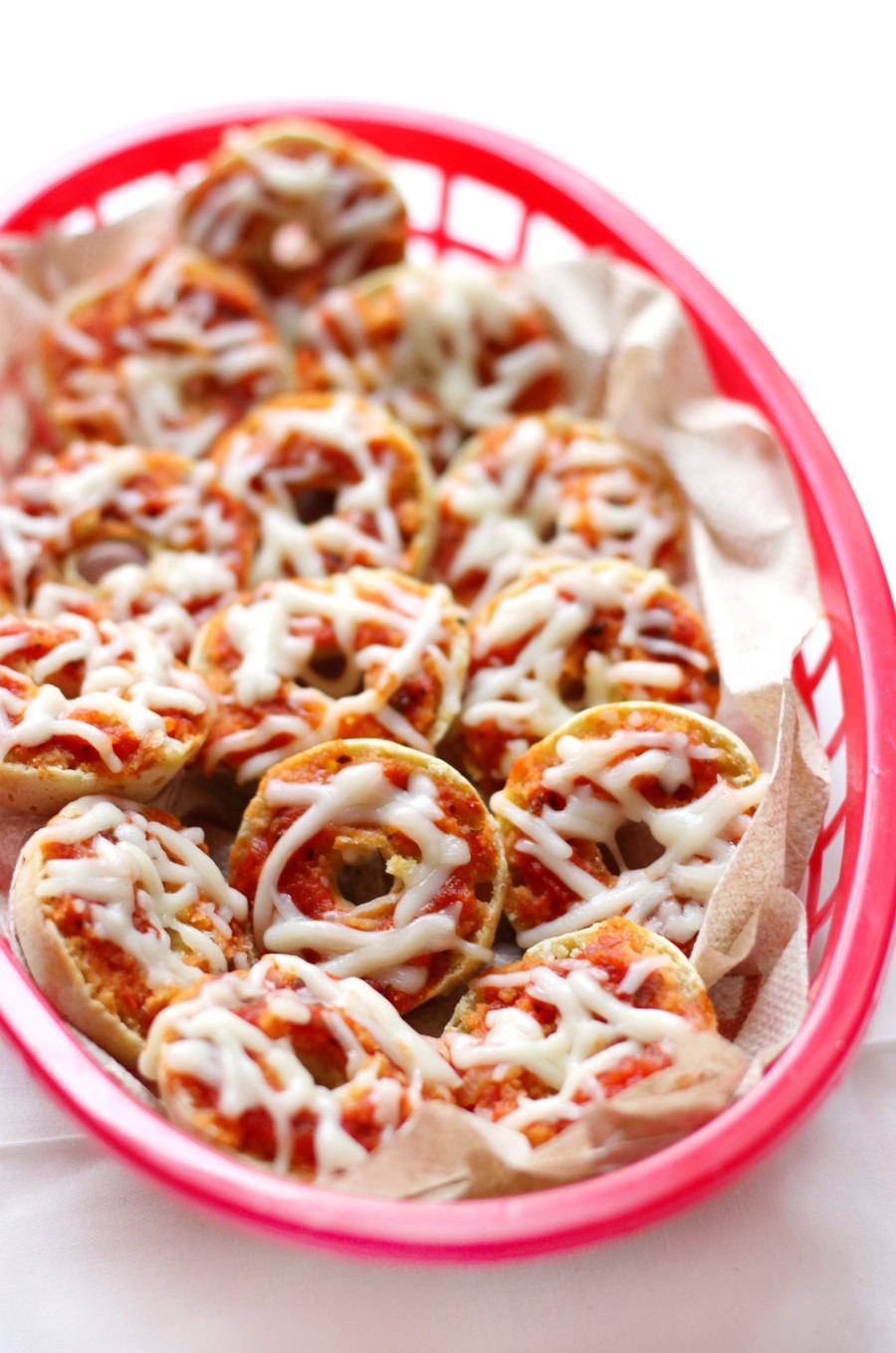 pizza-bagel-bites-in-red-basket