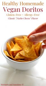 Healthy Homemade Vegan Doritos (Gluten-Free, Allergy-Free)