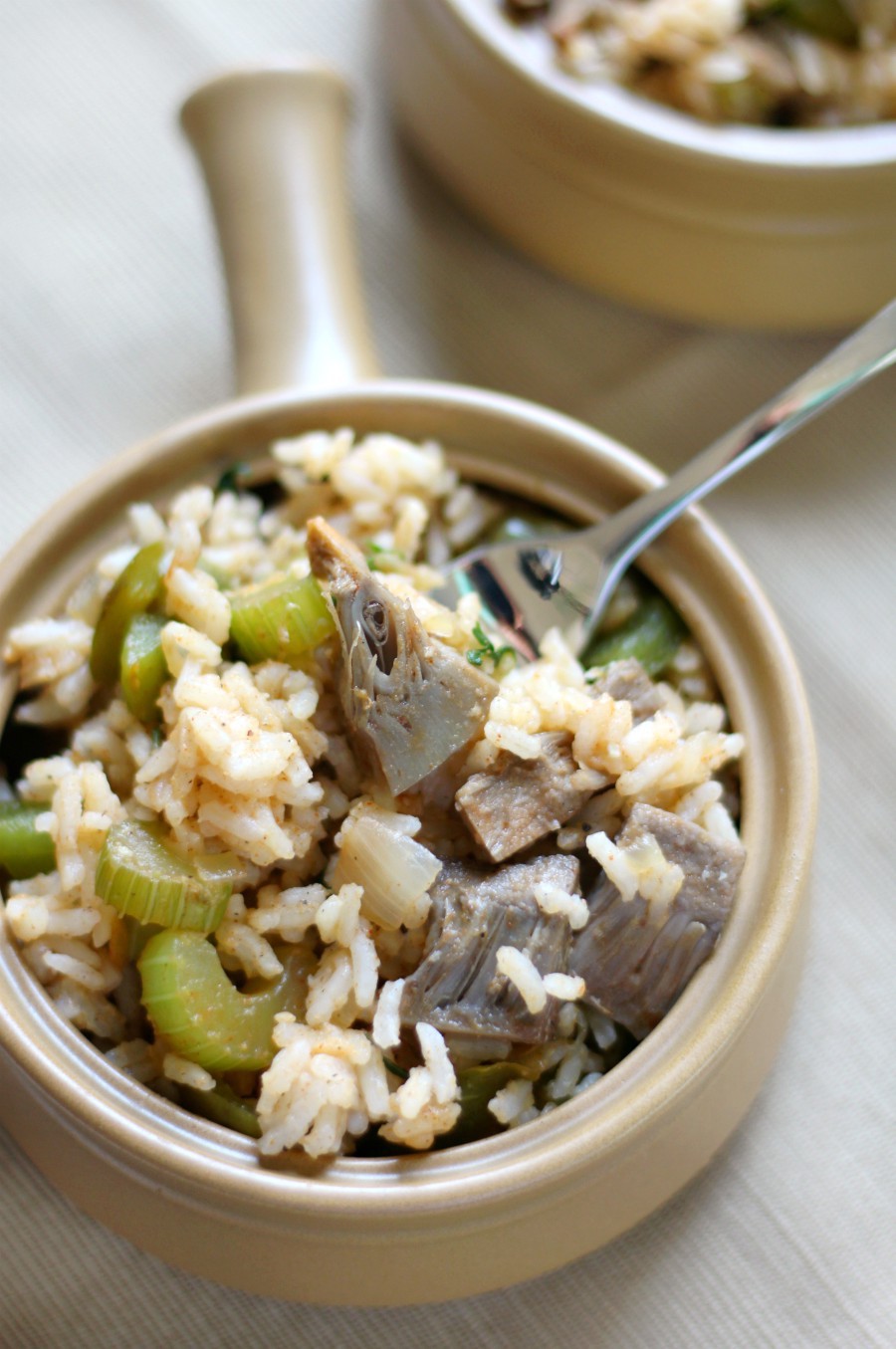 vegan-dirty-rice-with-forkful