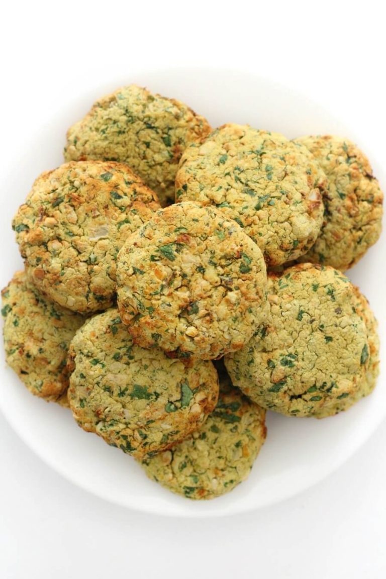 Healthy Air Fryer Falafel Recipe (Vegan, GlutenFree, OilFree)