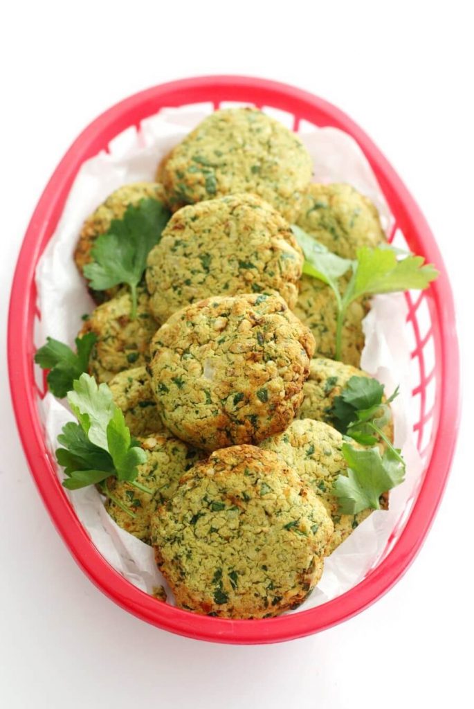 Healthy Air Fryer Falafel Recipe (Vegan, GlutenFree, OilFree)