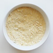 homemade gluten-free jiffy corn muffin mix in bowl