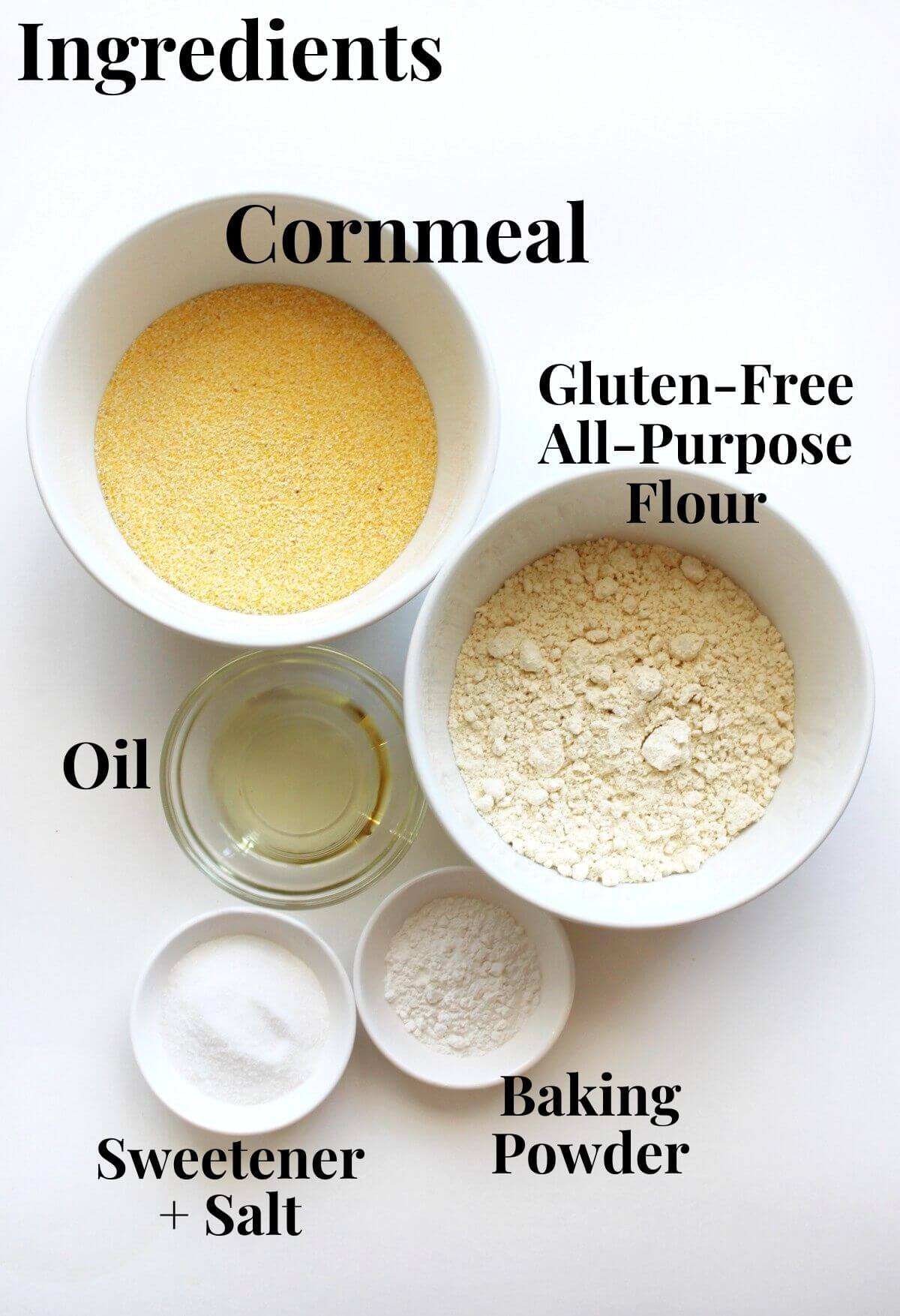 ingredients for gluten-free jiffy corn muffin mix copycat