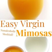 collage image of virgin mimosa