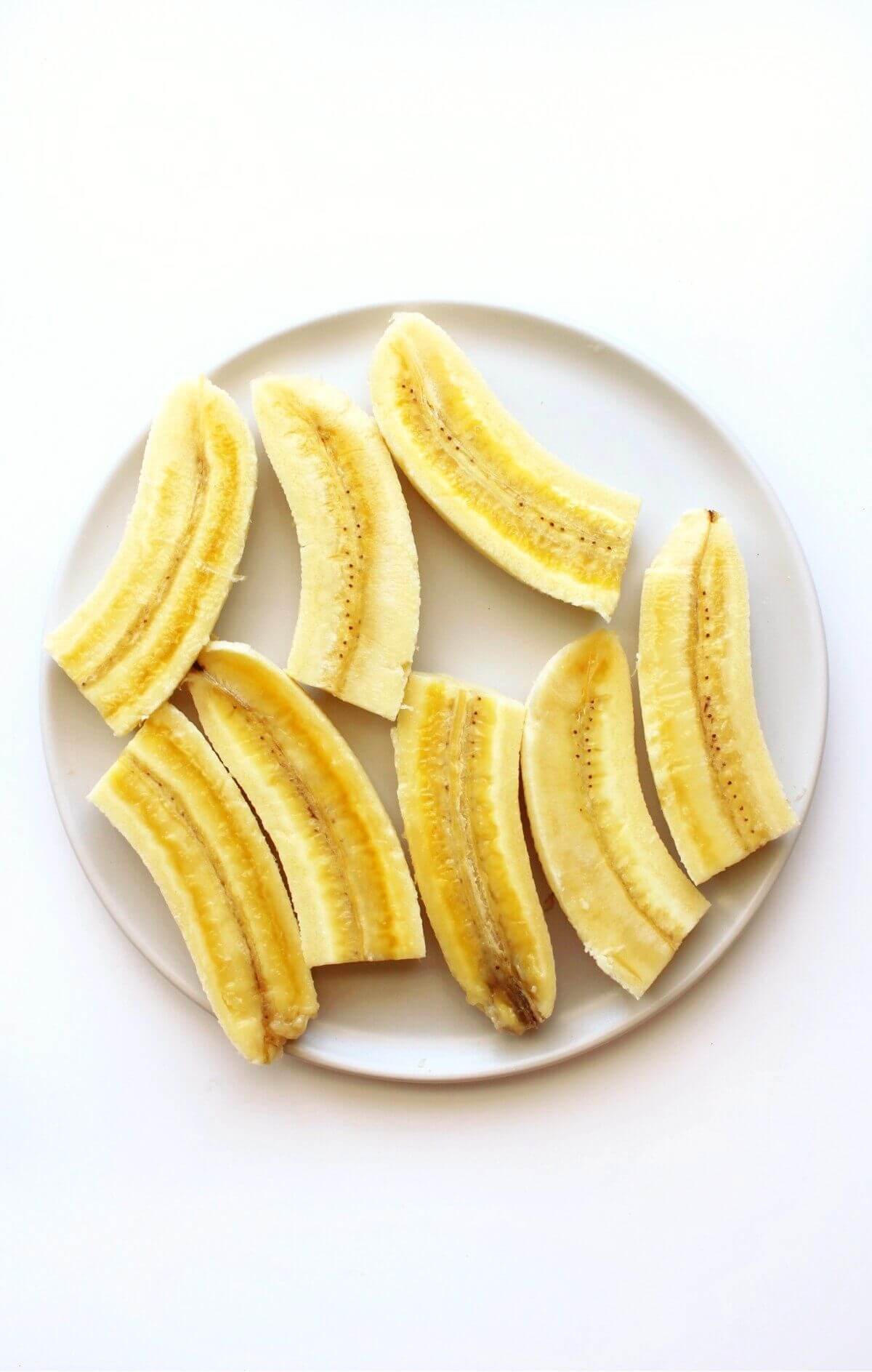 sliced bananas for banana foster