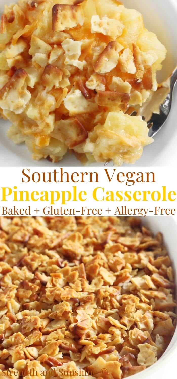 Vegan Southern Pineapple Casserole (GlutenFree)