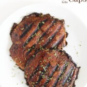 grilled portobello mushrooms with image text
